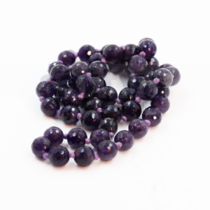 Amethyst Diamond-Cut appx.12mm MALA
