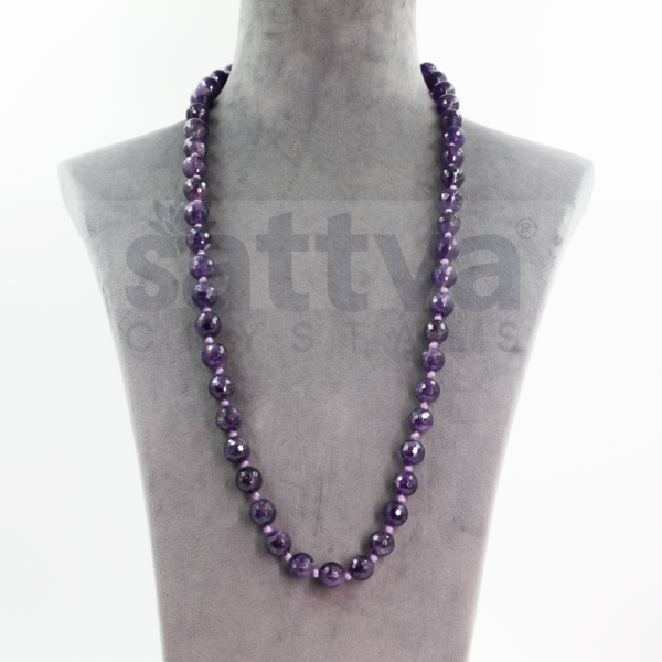 Amethyst Diamond-Cut appx.12mm MALA - Image 2