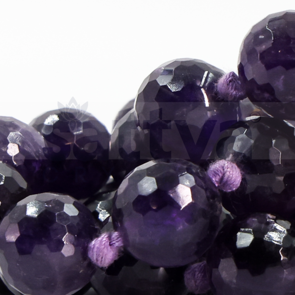 Amethyst Diamond-Cut appx.12mm MALA - Image 3