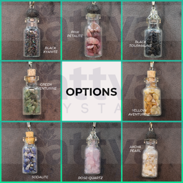 Akoya Pearl Chips in Bottle Pendant (Only Pendant Included) - Image 4