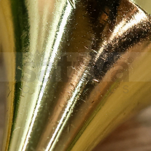 Brass Tear-Drop Dowser + Golden Metal Chain String - Image 3
