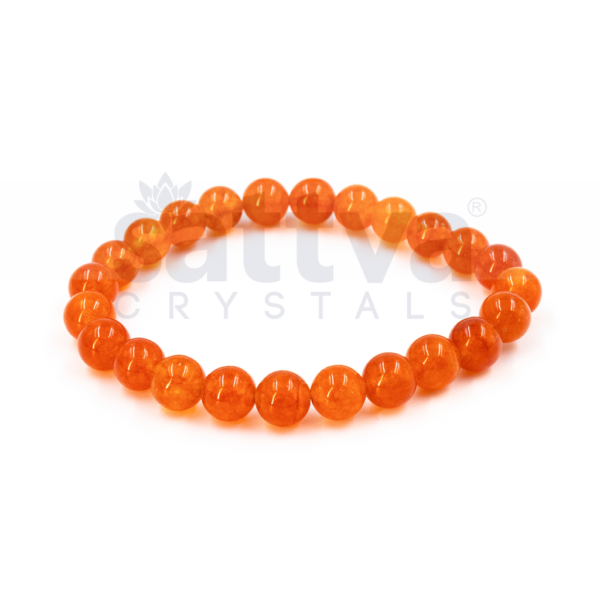 Carnelian appx.-8mm PLAIN Bracelet