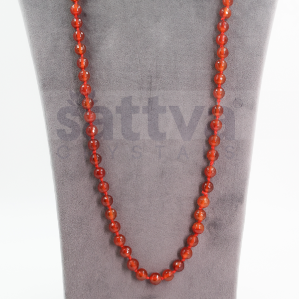 Carnelian Diamond-Cut appx.8mm MALA - Image 2