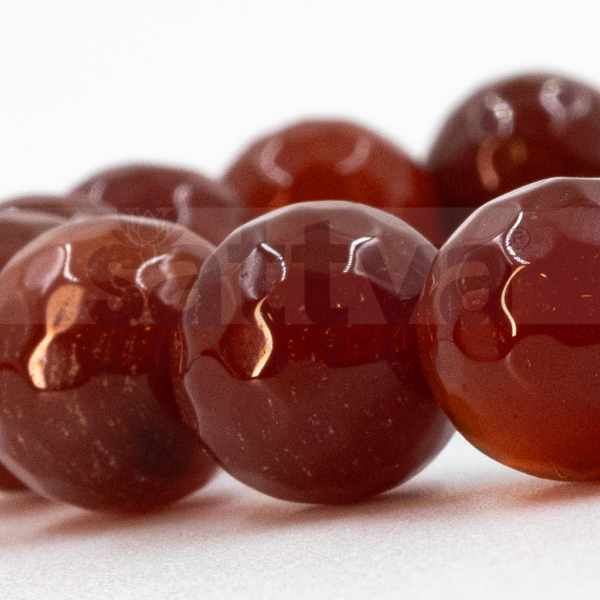 Carnelian(SARD) appx.-10mm D-Cut Bracelet - Image 3