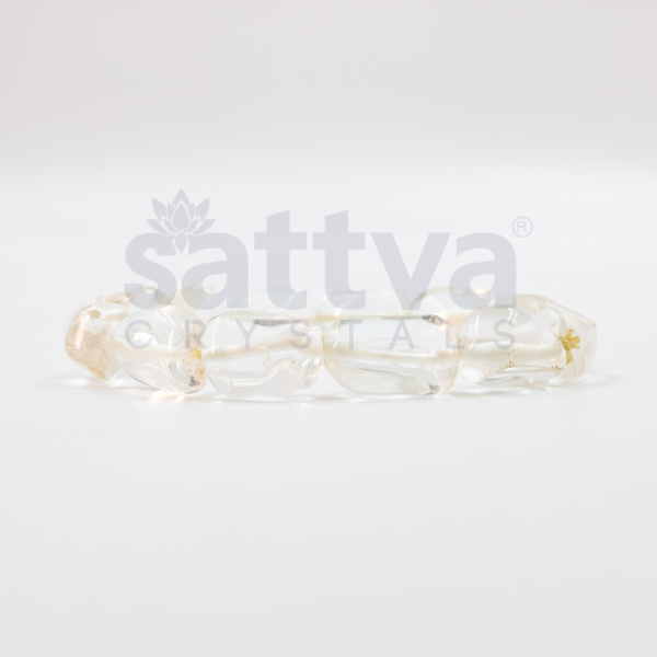 Clear Quartz Tumble-Cut Bracelet - Image 2