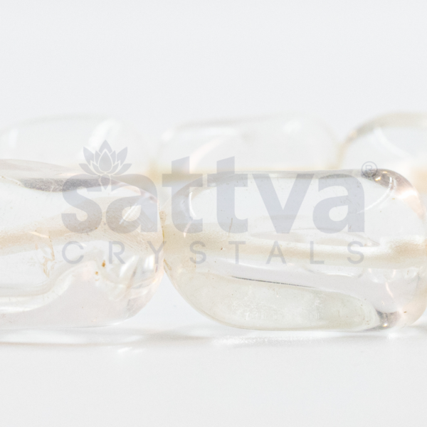Clear Quartz Tumble-Cut Bracelet - Image 3