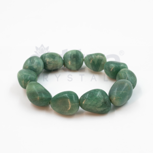 Fushcite Tumble-Cut Bracelet