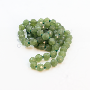 Green Aventurine Diamond-Cut appx.10mm MALA