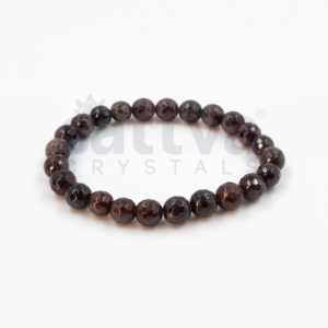 Garnet appx.-8mm D-Cut Bracelet