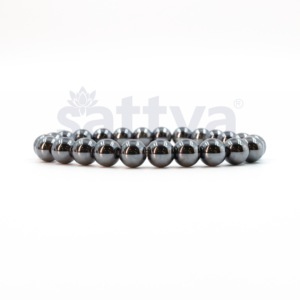 Hematite appx.-8mm PLAIN Bracelet