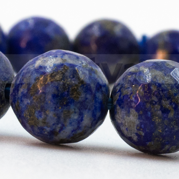 Lapiz Lazuli appx.-10mm D-Cut Bracelet - Image 3
