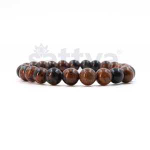 Mahogony Obsidian appx.-8mm PLAIN Bracelet