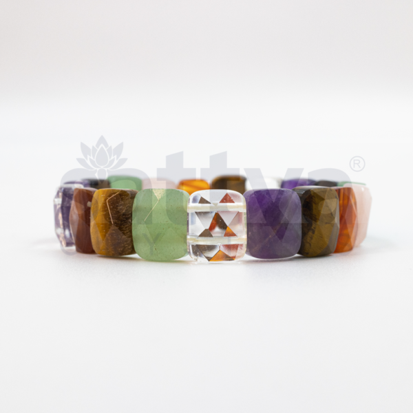 Multi Quartz Emerald-Cut Bracelet - Image 2