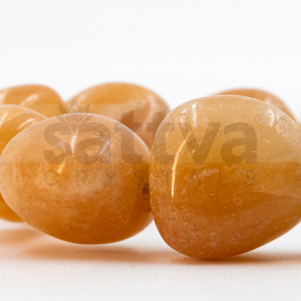 Orange Calcite Tumble-Cut Bracelet - Image 3