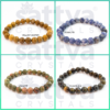 Black Tourmaline appx.-8mm PLAIN Bracelet - Image 6