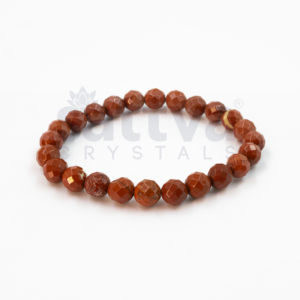 Red Jasper appx.-8mm D-Cut Bracelet