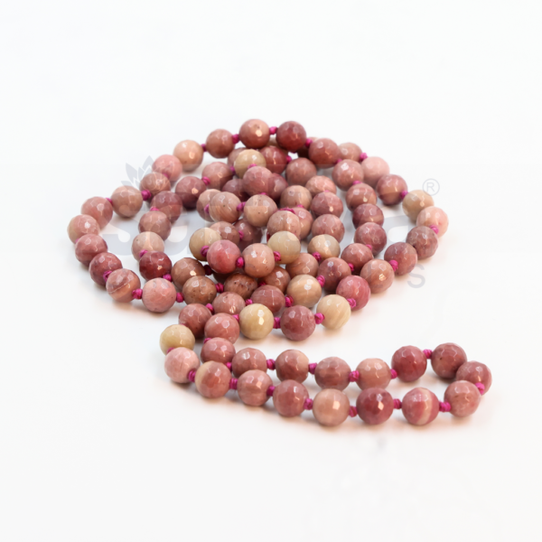 Rhodonite Diamond-Cut appx.8mm MALA