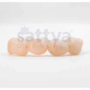 Rose-Quartz Tumble-Cut Bracelet