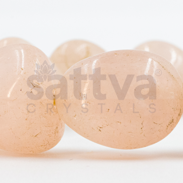 Rose-Quartz Tumble-Cut Bracelet - Image 3