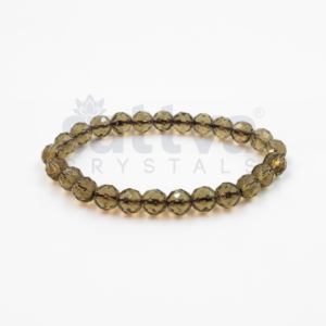 Smoky(H) appx.-8mm D-Cut Bracelet