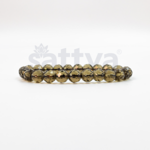 Smoky(H) appx.-8mm D-Cut Bracelet