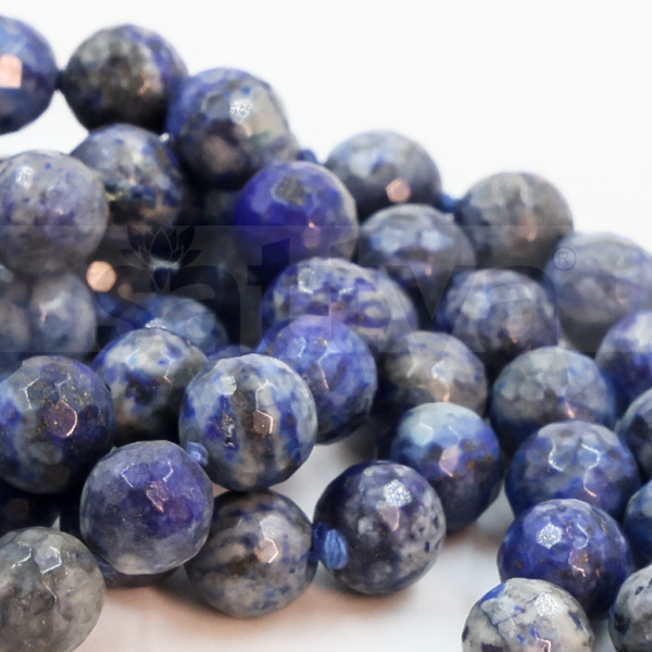 Sodalite Diamond-Cut appx.8mm MALA - Image 3