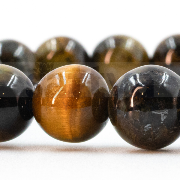 Tiger's Eye appx.-8mm PLAIN Bracelet - Image 3