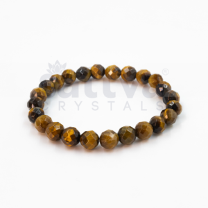 Tiger’s EYE appx.-8mm D-Cut Bracelet