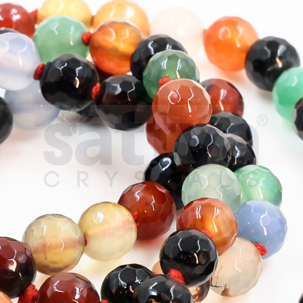 Mix-Quartz Diamond-Cut appx.8mm MALA - Image 3