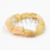 Yellow Calcite Tumble-Cut Bracelet