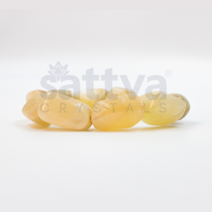 Yellow Calcite Tumble-Cut Bracelet